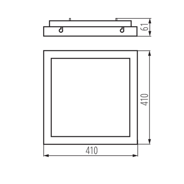 Kanlux TYBIA LED 38W-NW-SE B