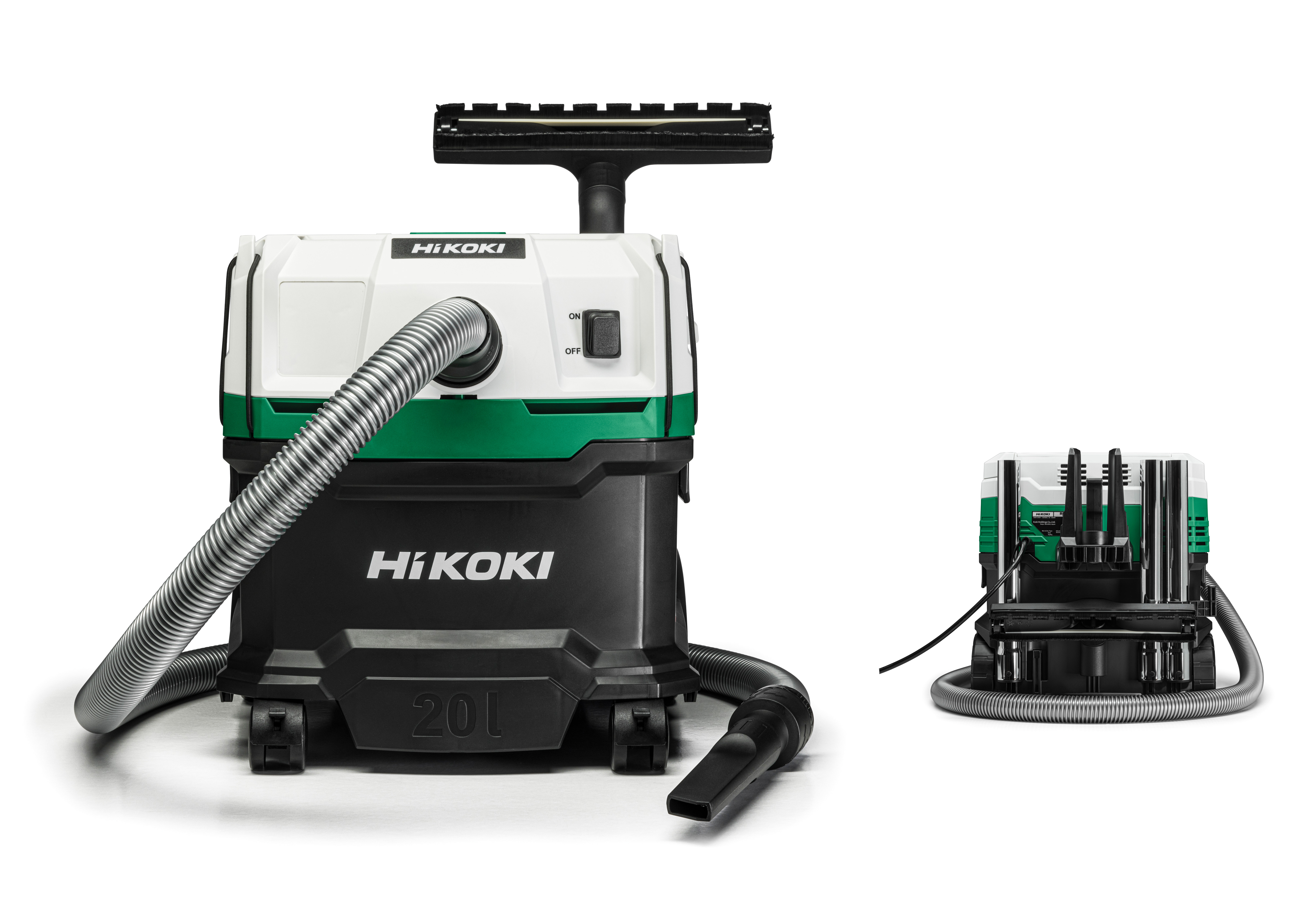 HiKOKI RP200SL (Karton) (20 Liter, L-Klasse) Nass- und Trockensauger 9,4 Kg