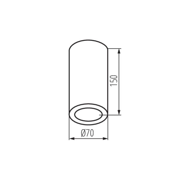 Kanlux AQILO E14 IP65 DSO-GR