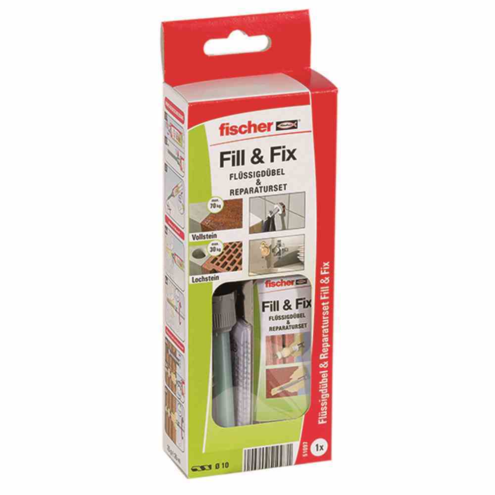 FISCHER Flüssigdübel Fill&amp;Fix 25 ml – FILL&FIX K (D)/VE9