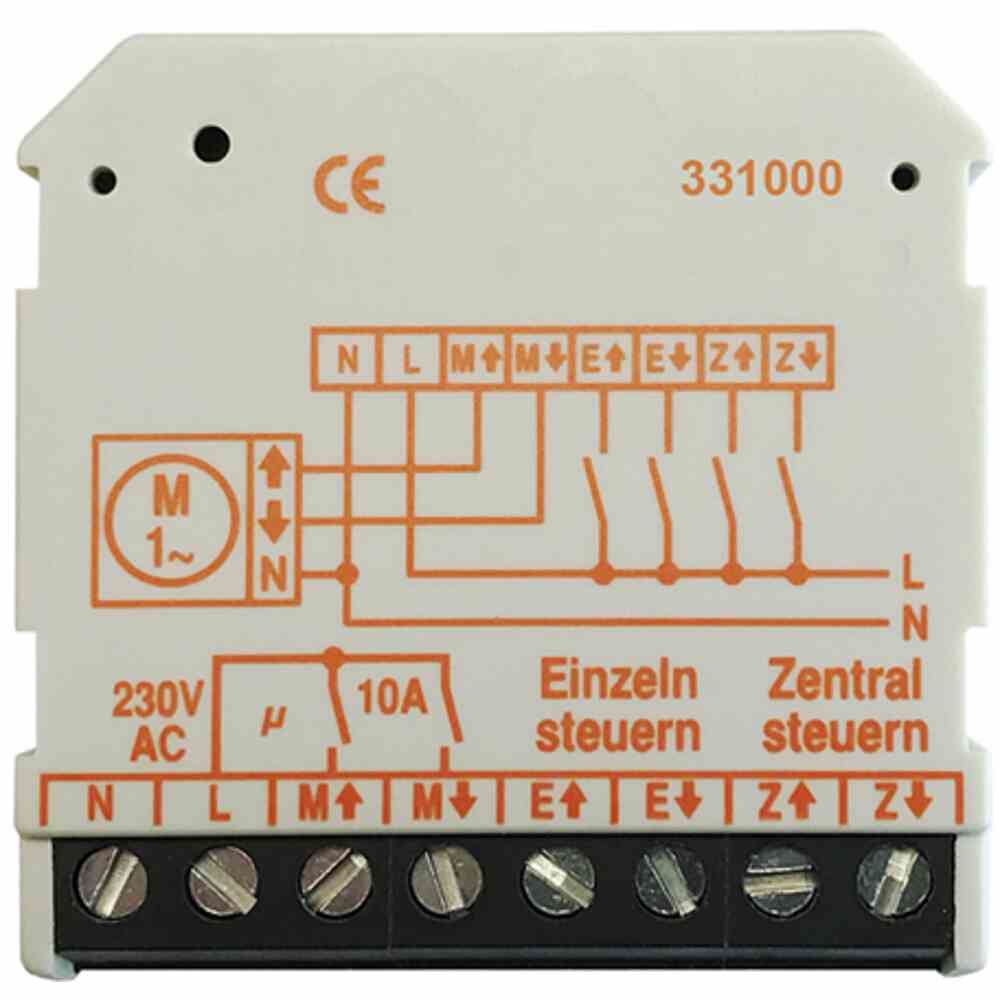 KAISER NIENHAUS Mehrfachsteuergerät 230V mikroprozessorgesteuert Unterputz – 331000