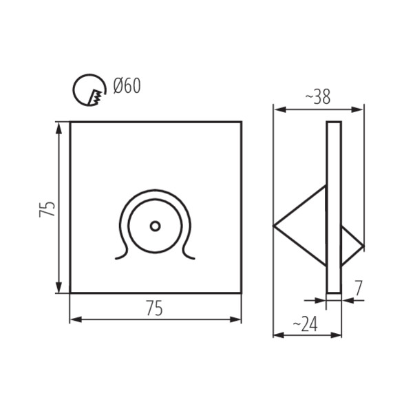 Kanlux MEFIS LED B-NW