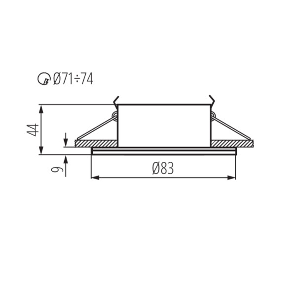 Kanlux QULES AC O-C/M