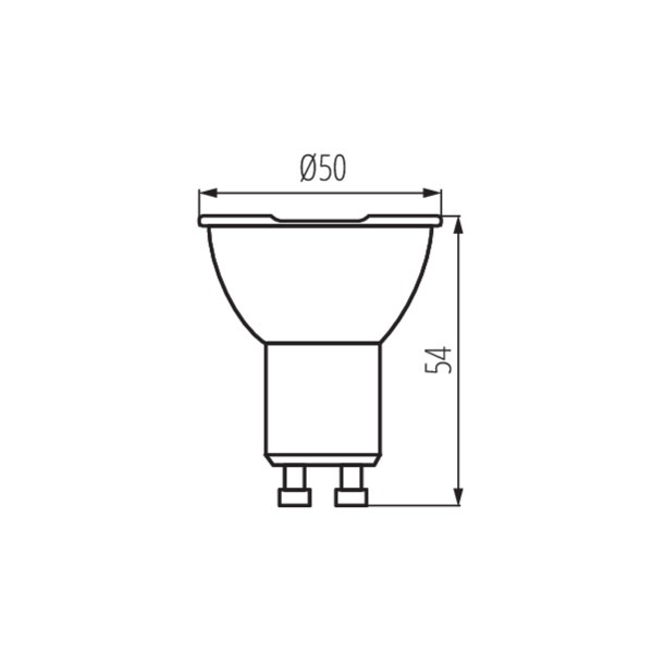 Kanlux IQ-LEDEX GU10 2,5W-NW