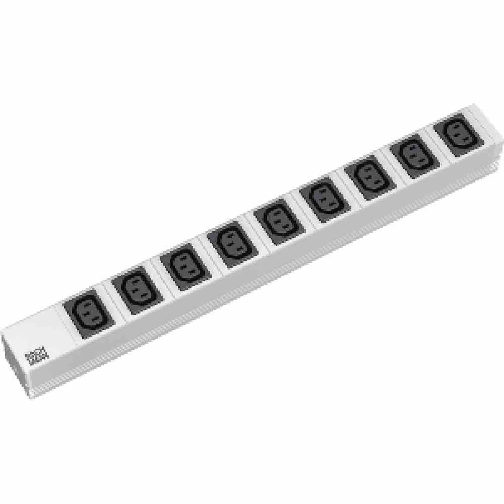 BACHMANN Kaltgeräte-Steckdosenleiste 48,3cm (19"), 9-f., 10A/2300W – 333.539