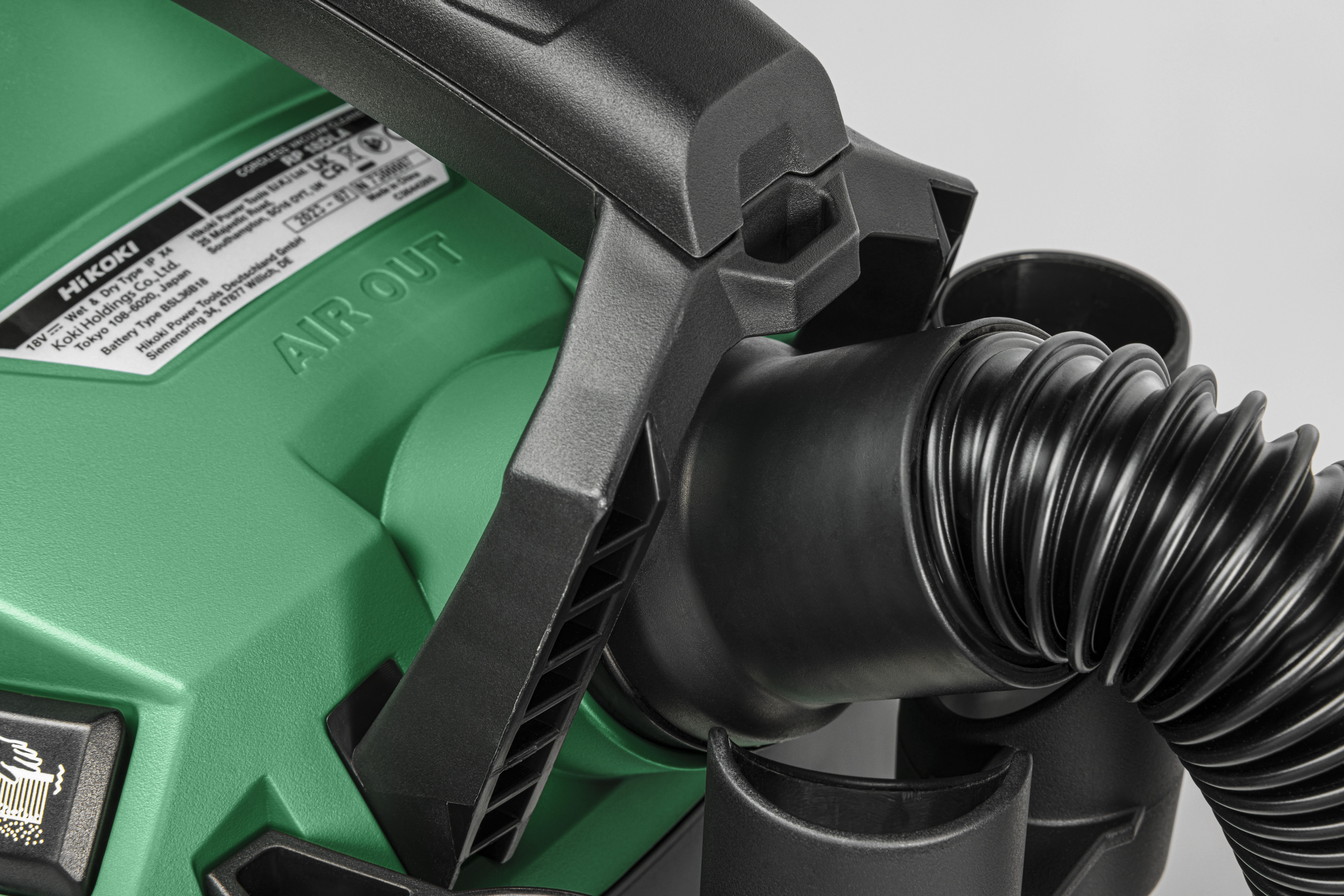 HiKOKI RP18DLA (Karton) 6 Liter, L Klasse Akku-Nass/Trockensauger 3,8 Kg