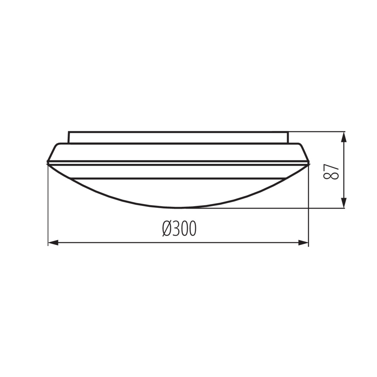 Kanlux DABA PRO 26W NW-SE-W