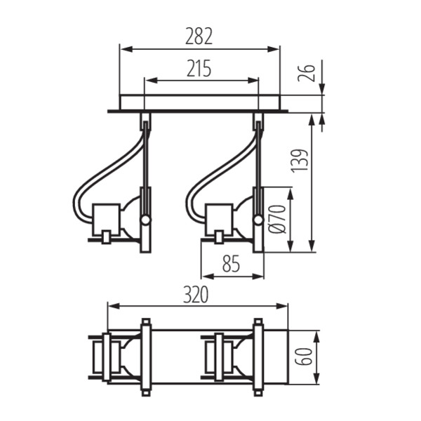 Kanlux SONDA EL-2J