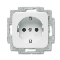 BUSCH-JAEGER Reflex SI Steckdose 20 EUC-214 , 1f, alpinweiß, glänzend, Unterputz, horizontal/vertikal, IP20, Zentralplatte BUSCH-JAEGER Reflex SI Steckdose 20 EUC-214 , 1f, alpinweiß, glänzend, Unterputz, horizontal/vertikal, IP20, Zentralplatte