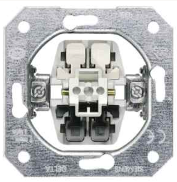 Siemens DELTA Wechselschalter-Einsatz 5TA2156 Siemens DELTA Wechselschalter-Einsatz 5TA2156