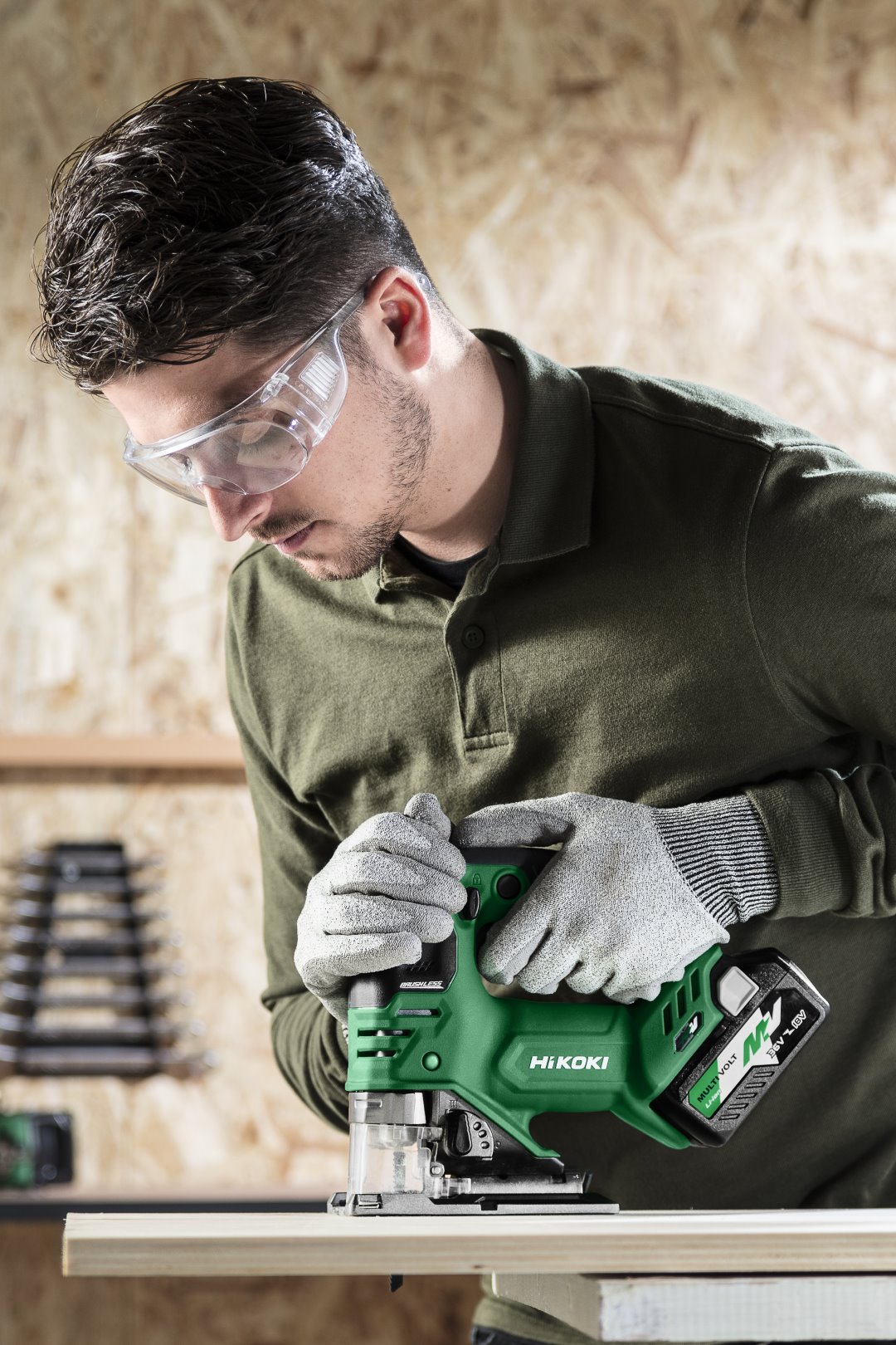 HiKOKI CJ36DA(Basic) (HSC III) Akku Stichsäge (brushless) 160 mm in Holz 2,1 Kg