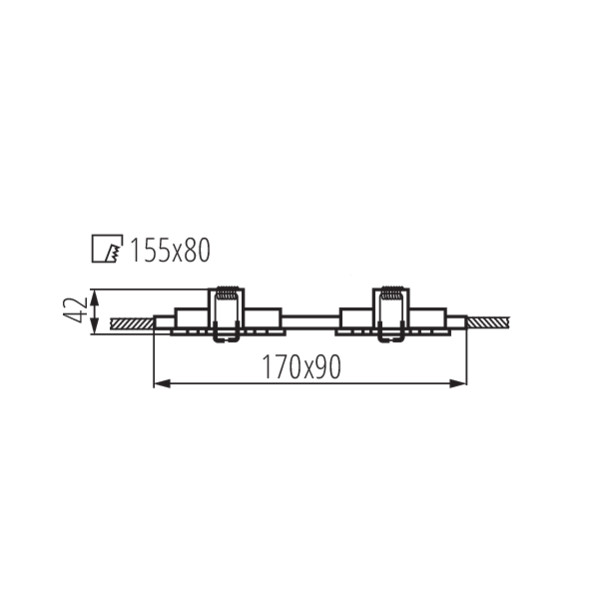 Kanlux SEIDY CT-DTL250-B/M