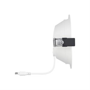 LEDVANCE ALU LED-Einbaustrahler, 14W, Konverter, 1LED, 3000K, 1190lm, Kunststoff, IP44 extrem breitstrahlend >80°, Ø160x52mm –