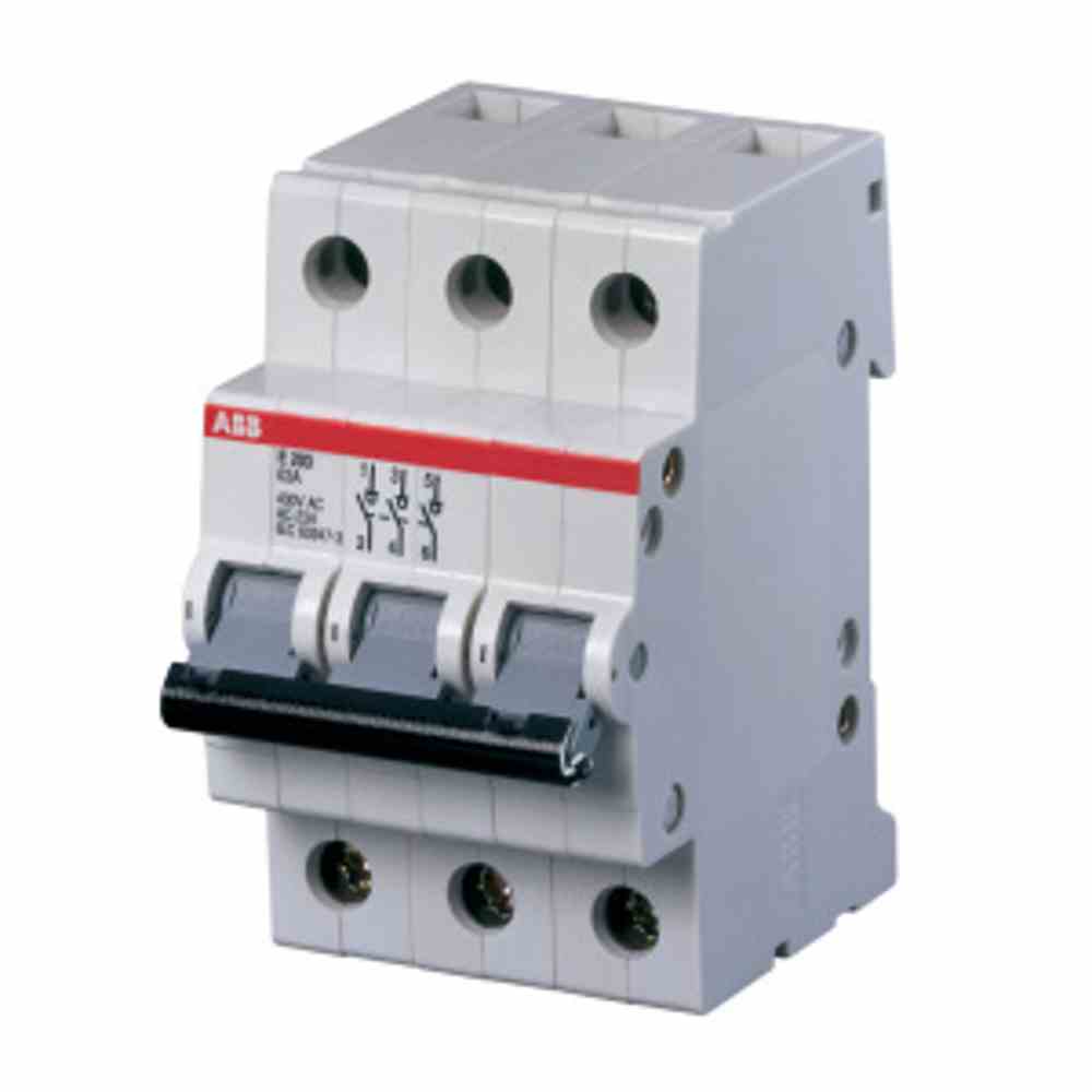 ABB E203/100G Trennschalter 3P,100A,Schaltgriff grau – E203/100G