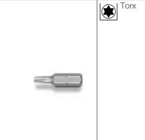 HiKOKI 3 Bit 1/4 Torx T25-25mm