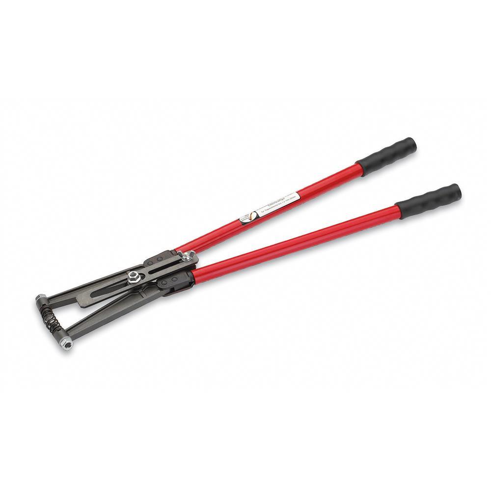 CIMCO Stanzzange, Ø1,2mm, gerade, Aluminium – 101570