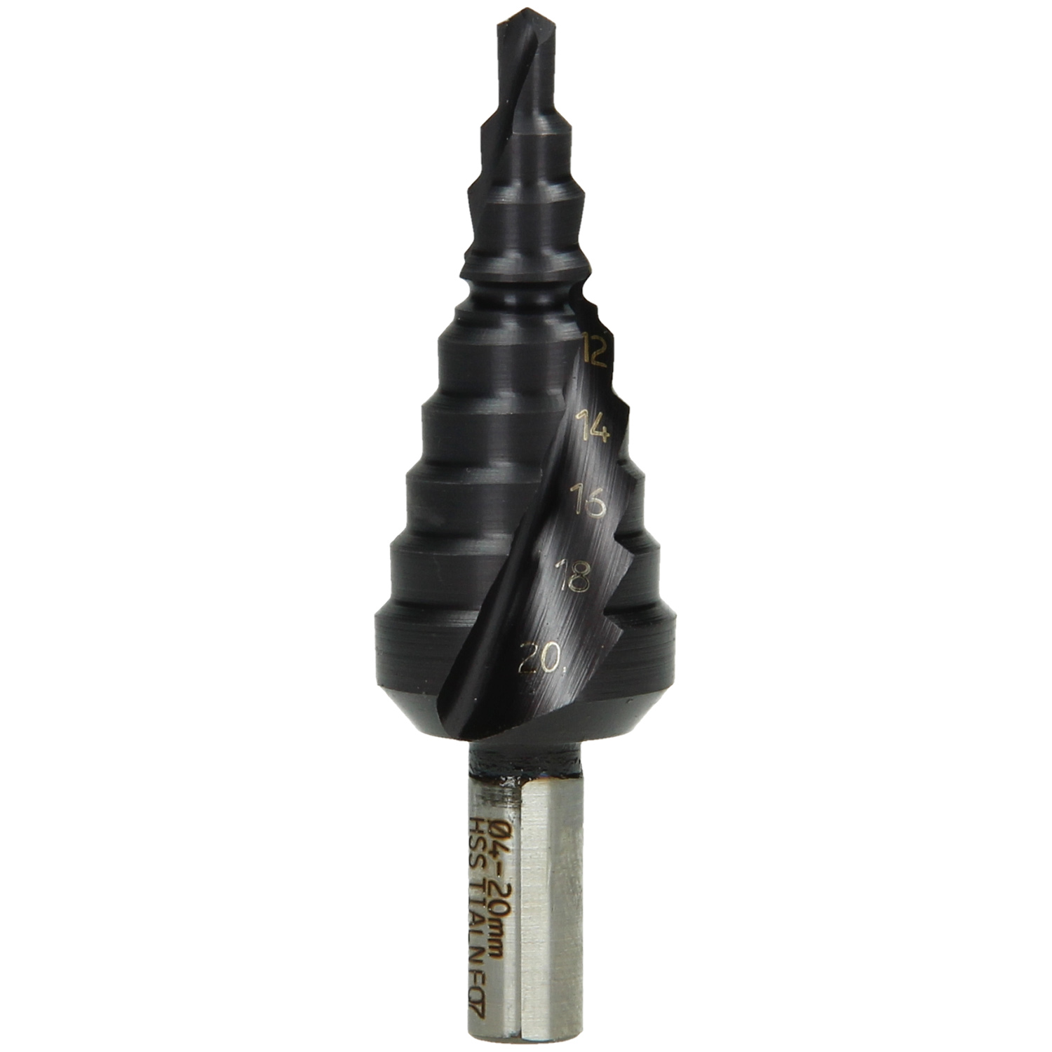HiKOKI Stufenbohrer HSS Titan D. 4 - 20 mm