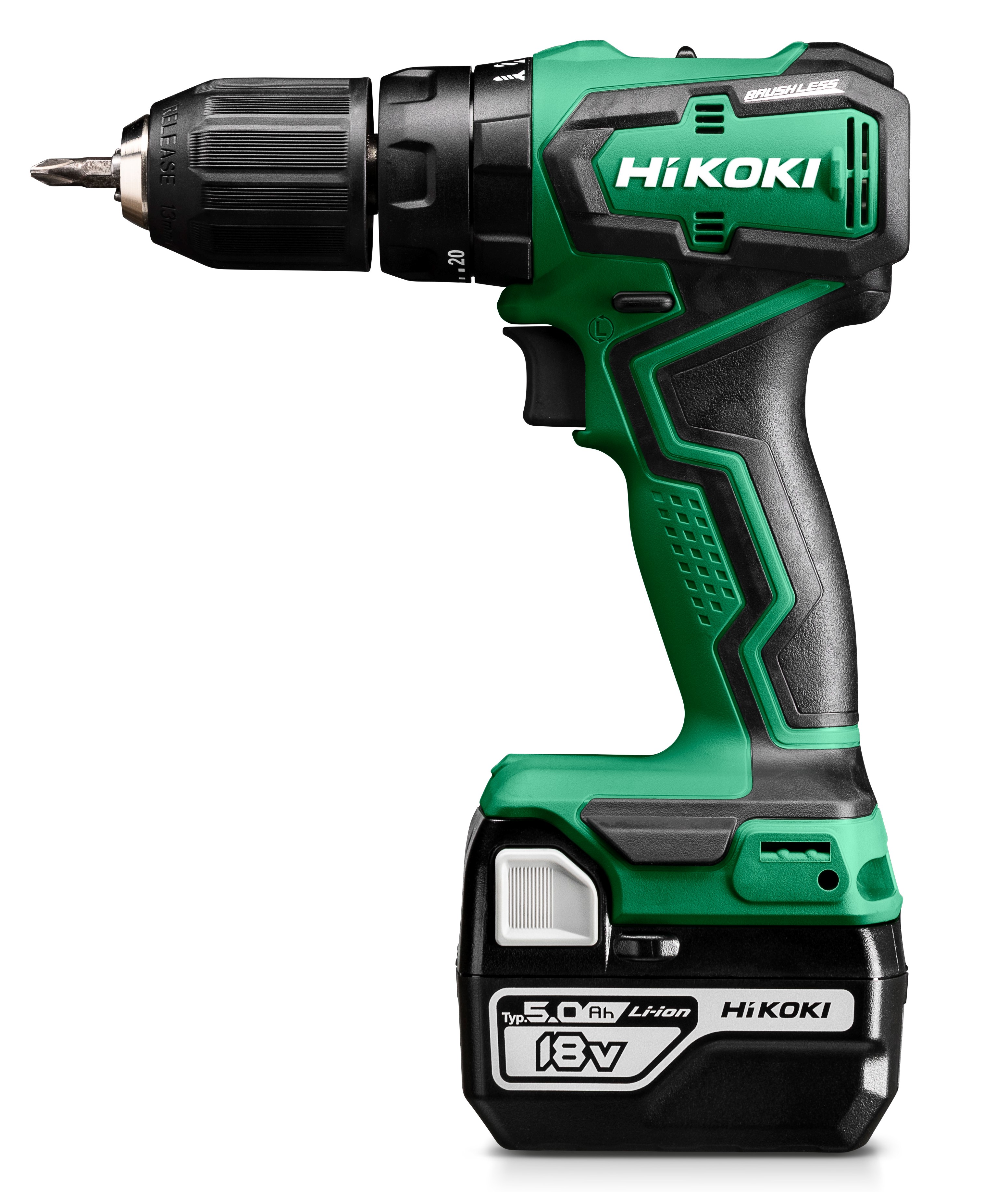 HiKOKI DV18DD(5.0) (HSC II) Akku Schlagbohrschrauber 26/55Nm 13mm