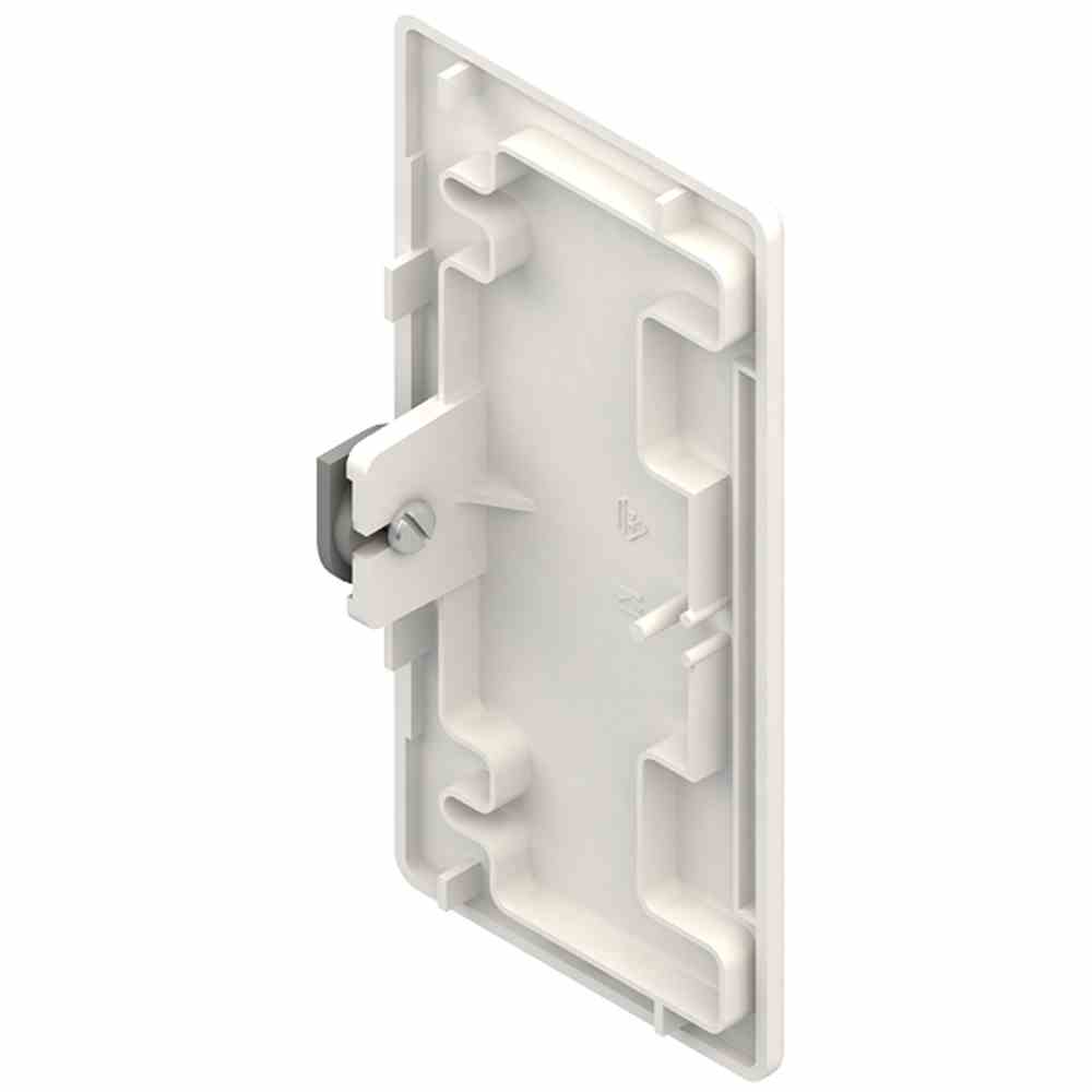 HKL Endstück, 105x66 mm, Kunststoff ASA, RAL9010, reinweiß HKL Endstück, 105x66 mm, Kunststoff ASA, RAL9010, reinweiß