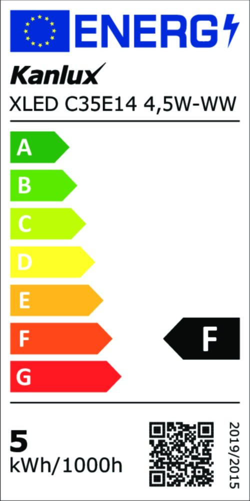 Kanlux XLED C35E14 4,5W-WW-M Kanlux XLED C35E14 4,5W-WW-M
