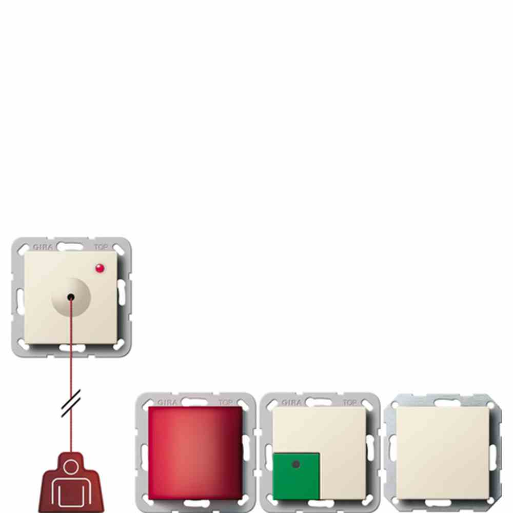 Gira Notrufset System 55 Reinweiß