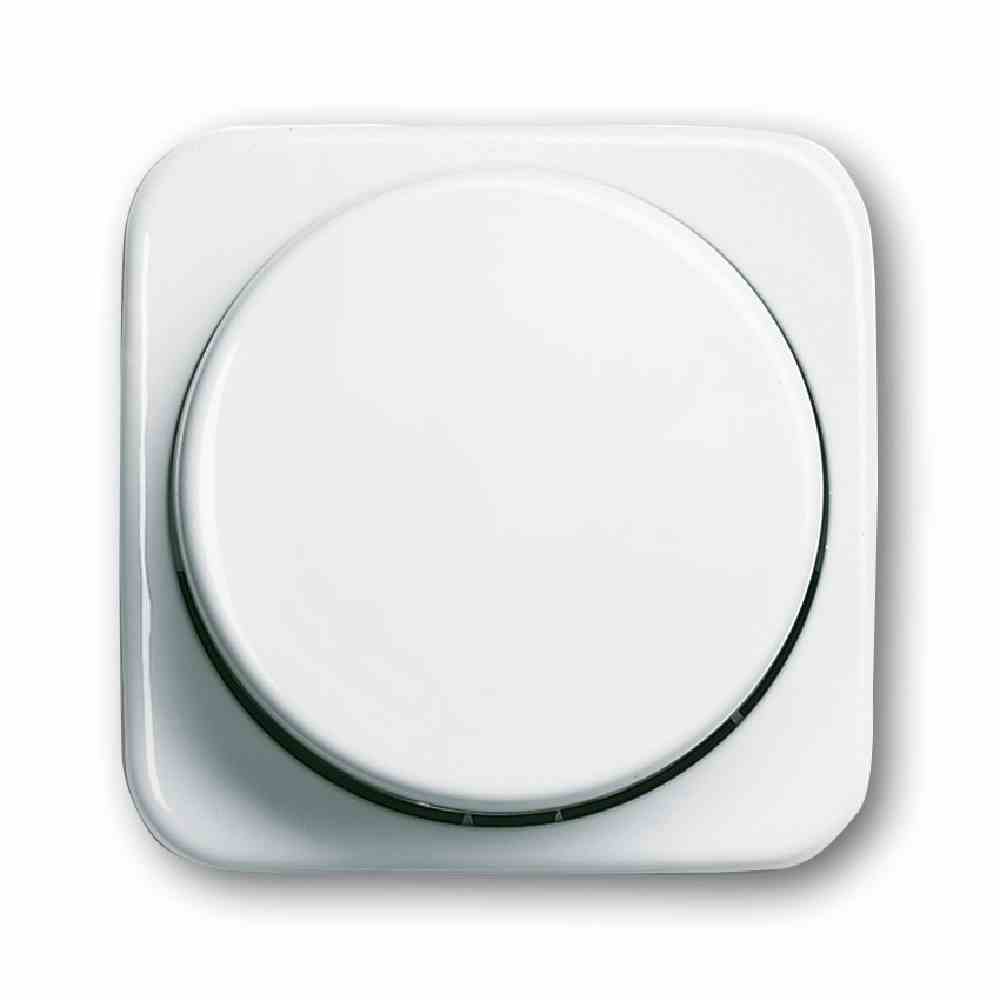 BUSCH-JAEGER Drehknopf, Dimmer 2115-214 , alpinweiß, glänzend, ohne ISO Aufdruck BUSCH-JAEGER Drehknopf, Dimmer 2115-214 , alpinweiß, glänzend, ohne ISO Aufdruck