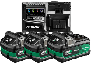 HiKOKI Booster-Pack (3xBSL36A18X + UC18YSL3) HiKOKI Booster-Pack (3xBSL36A18X + UC18YSL3)