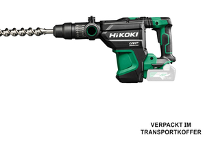 HiKOKI DH3640DA(Basic) (Transportkoffer) Akku- Bohr- und Meißelhammer