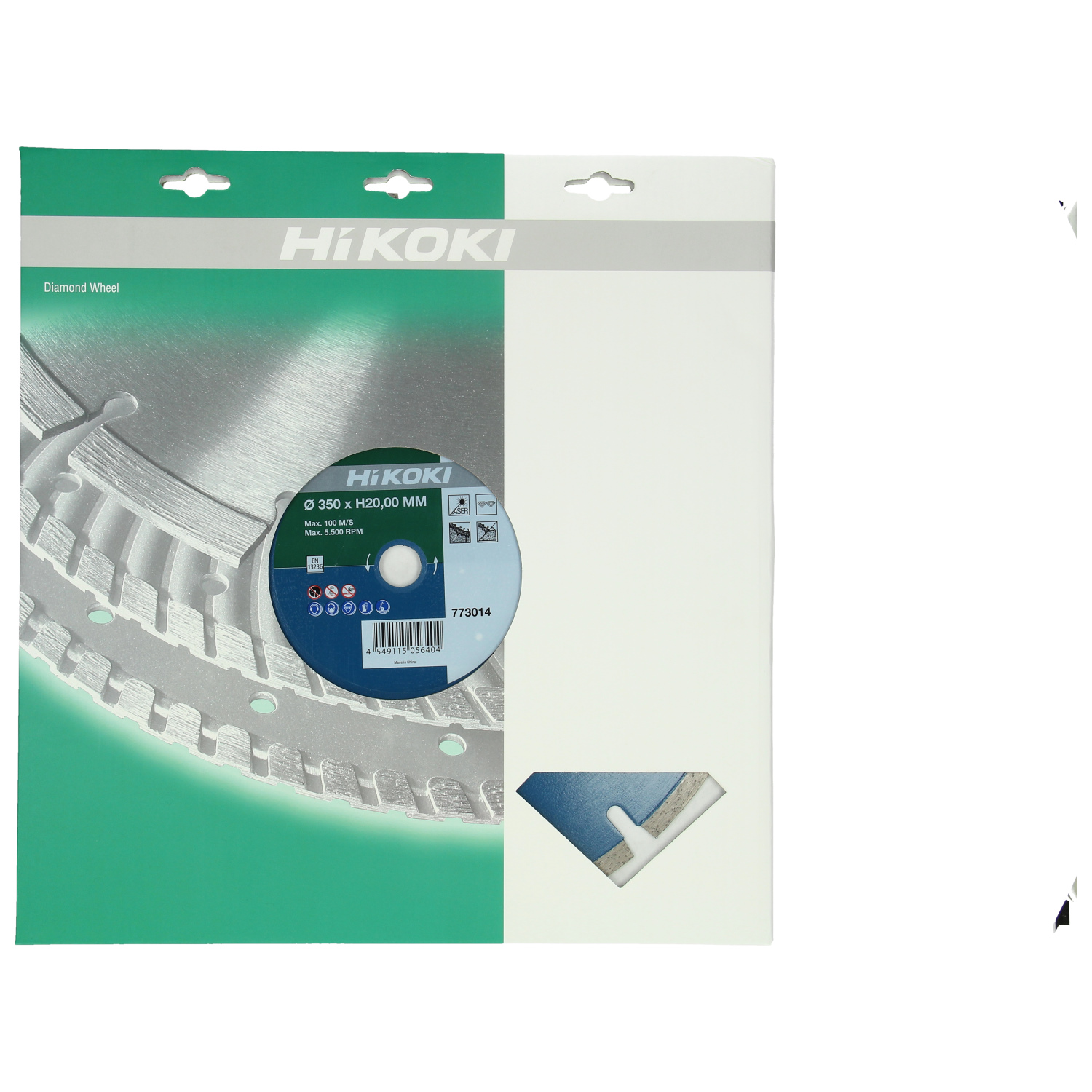 HiKOKI Dia-Trennsch.350x20,0x10Beton Eco Laser
