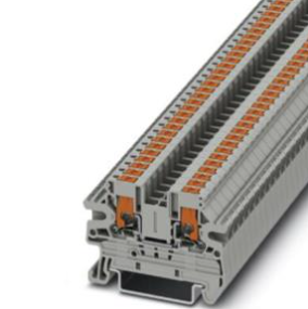 PHOENIX Reihenklemme, 0,14-2,5mm², 1Etage, 2kl, grau, 24A, Hutschiene 35mm – PTV 2,5