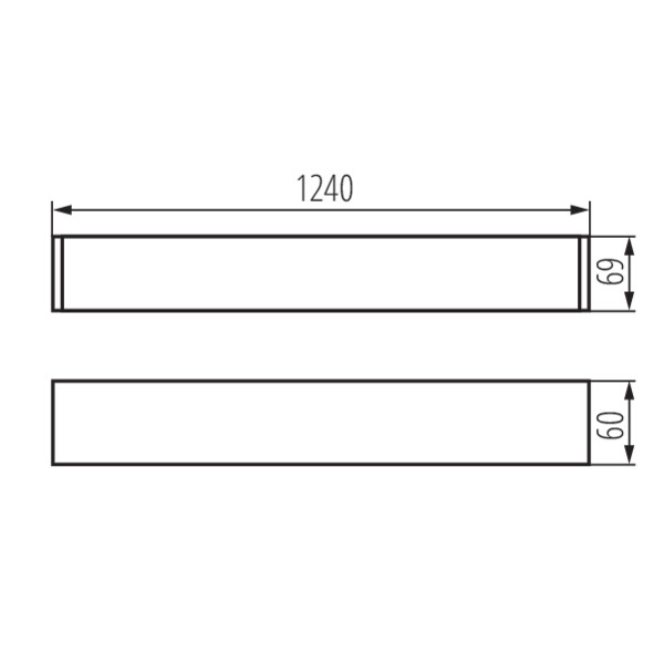 Kanlux ALIN 4LED 1X120-B-NT