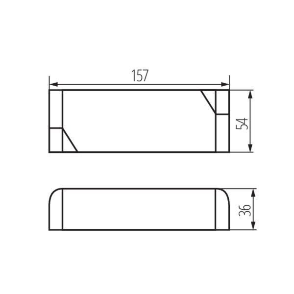 Kanlux POWELED P 24V 60W