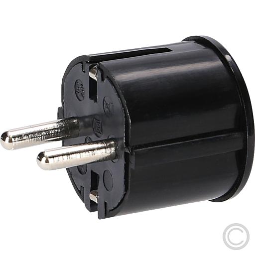 Winkel-Stecker schwarz 632s