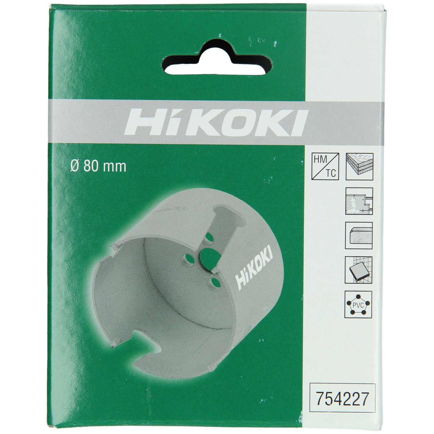 HiKOKI Lochsägen HM-bestückt Ø80mm