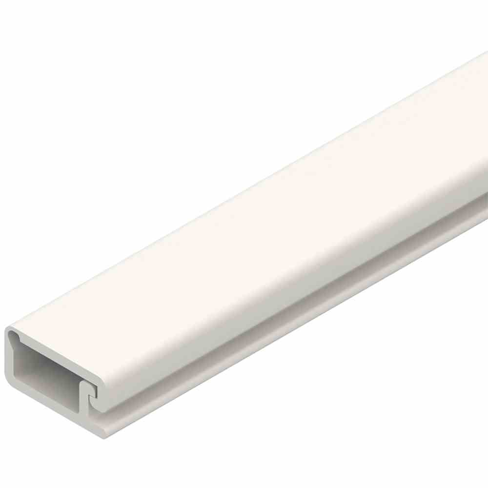 HKL LCD-Minikanal, 4,6x9x2000 mm, Kunststoff PVC-hart, RAL9010, reinweiß HKL LCD-Minikanal, 4,6x9x2000 mm, Kunststoff PVC-hart, RAL9010, reinweiß