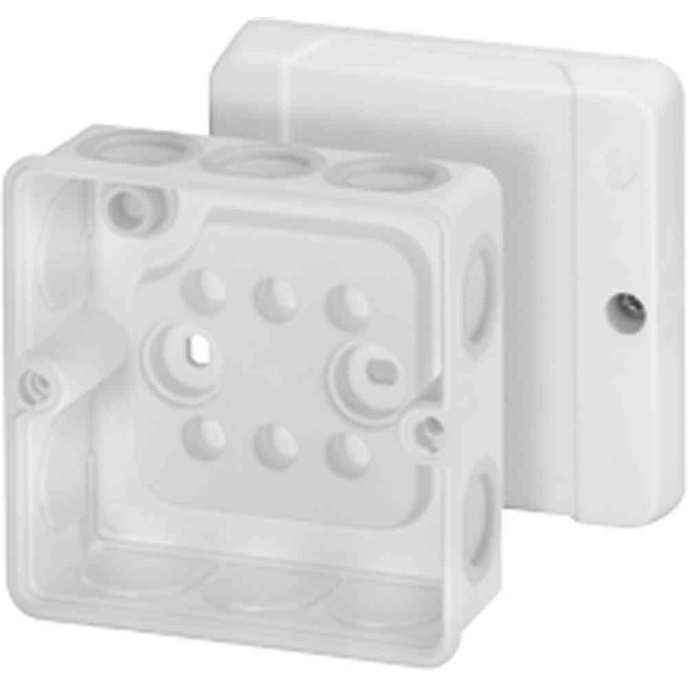 HENSEL DE 9321 Klemmenkasten, 2,5mm², Kunststoff, 88x88x47mm, Aufputz, 10einf, IP55, Halogenfrei – DE 9321