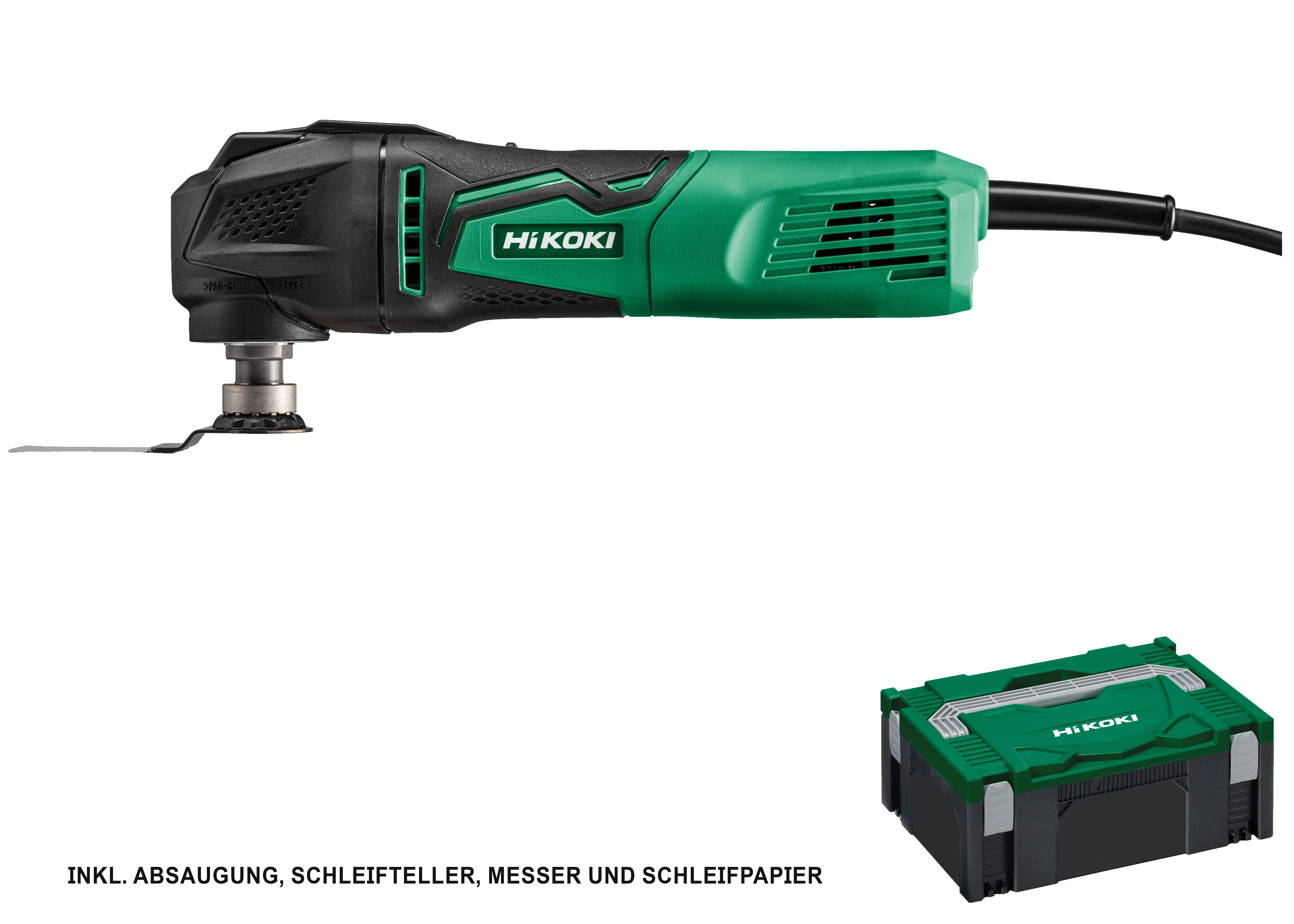 HiKOKI CV350V2 (HSC II) Multi Tool inkl. ZB HiKOKI CV350V2 (HSC II) Multi Tool inkl. ZB