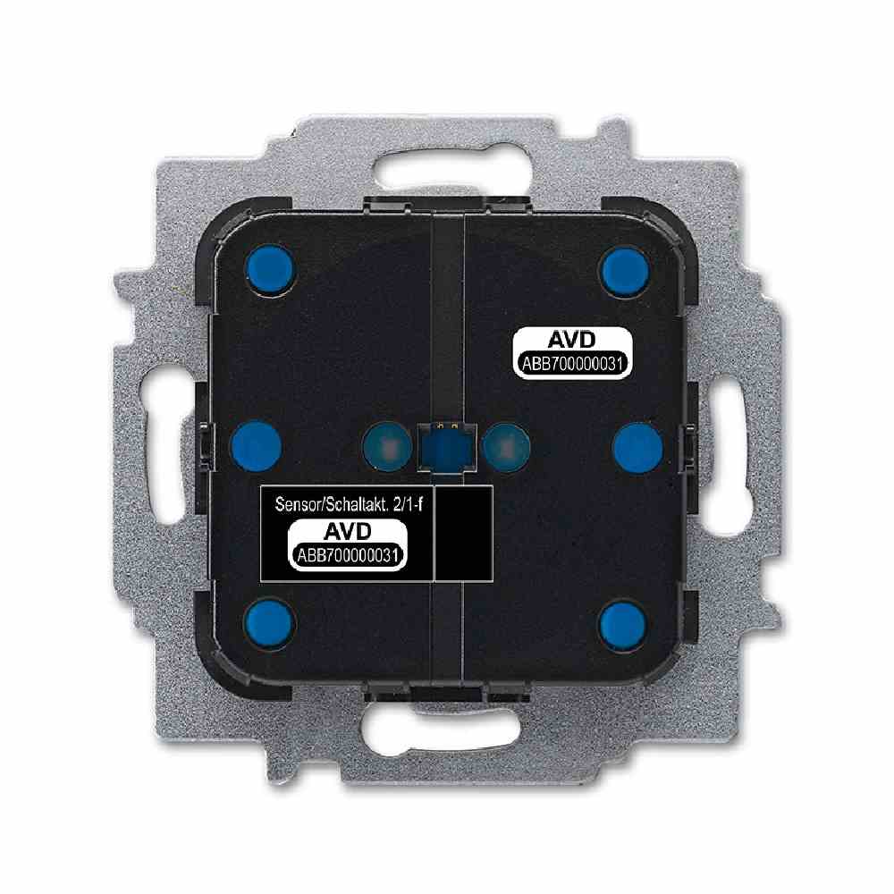 BUSCH-JAEGER Schaltaktor, Unterputz, 1Ausg, 10A, 2300W, 230V, Vor Ort-/Handbedienung – 6211/2.1-WL