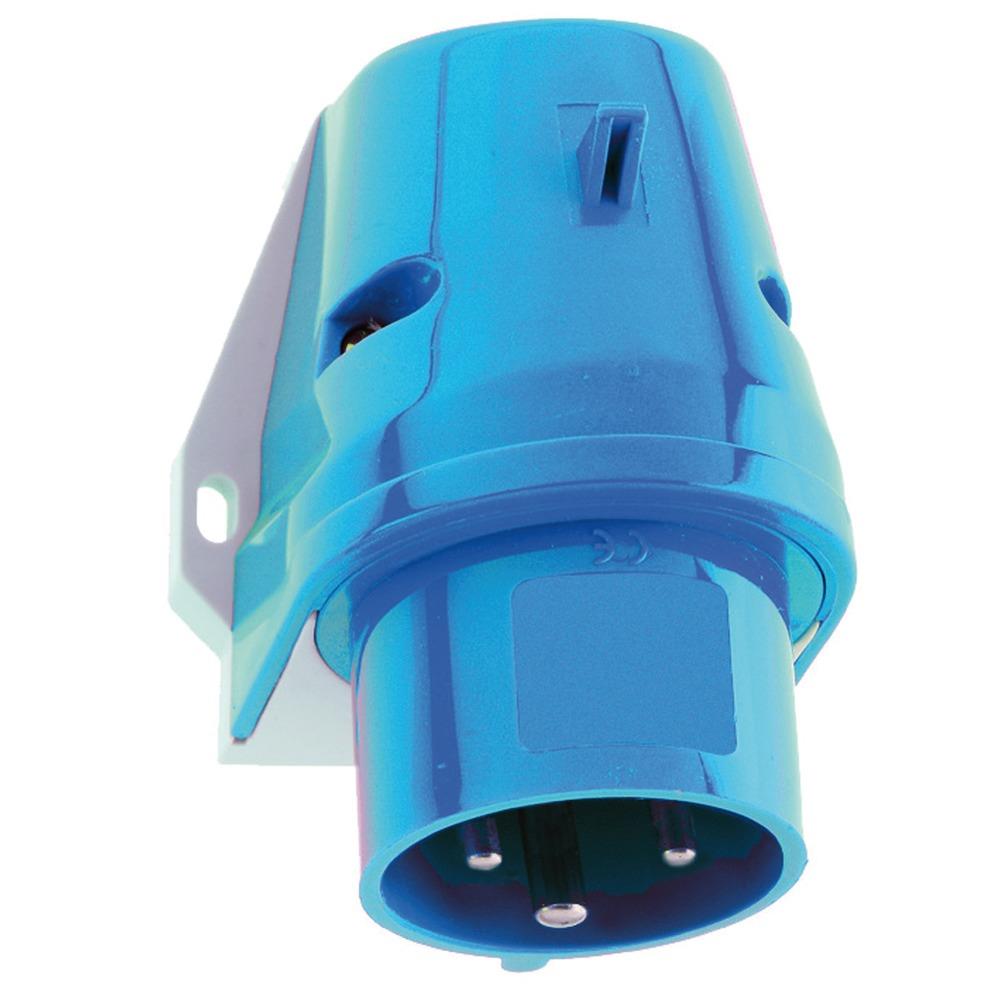BALS CEE-Gerätestecker, 3p, 16A, 230V (50+60Hz) blau, 6h, IP44, schraublose Klemme, abgewinkelt, Kunststoff, Wandgerätestecker(AP) – 24423 BALS CEE-Gerätestecker, 3p, 16A, 230V (50+60Hz) blau, 6h, IP44, schraublose Klemme, abgewinkelt, Kunststoff, Wandgerätestecker(AP) – 24423