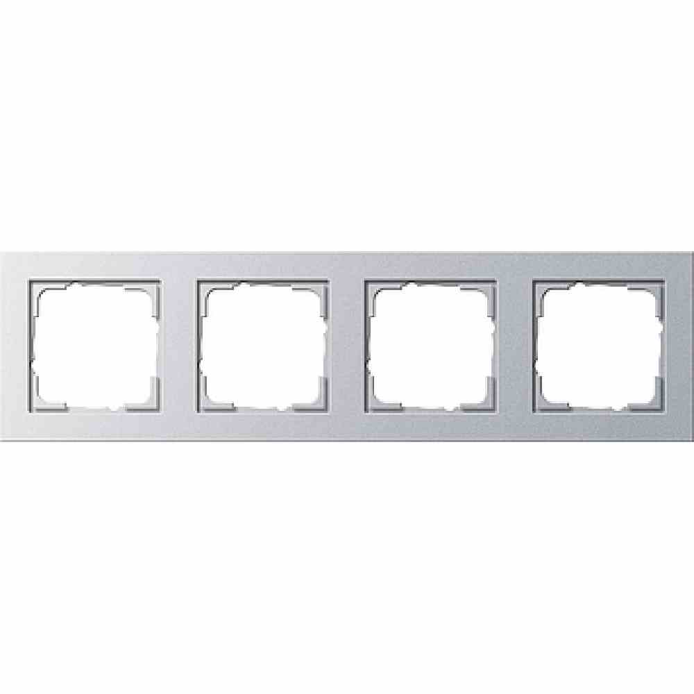 Gira Abdeckrahmen 4f Gira E2 F Alu