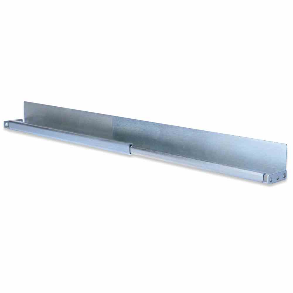DIGITUS Gleitschienen für Serverschränke mit 800 bis 1000 mm Tiefe, variable 500 bis 750 mm Tiefe – DN-19 GS-SRV