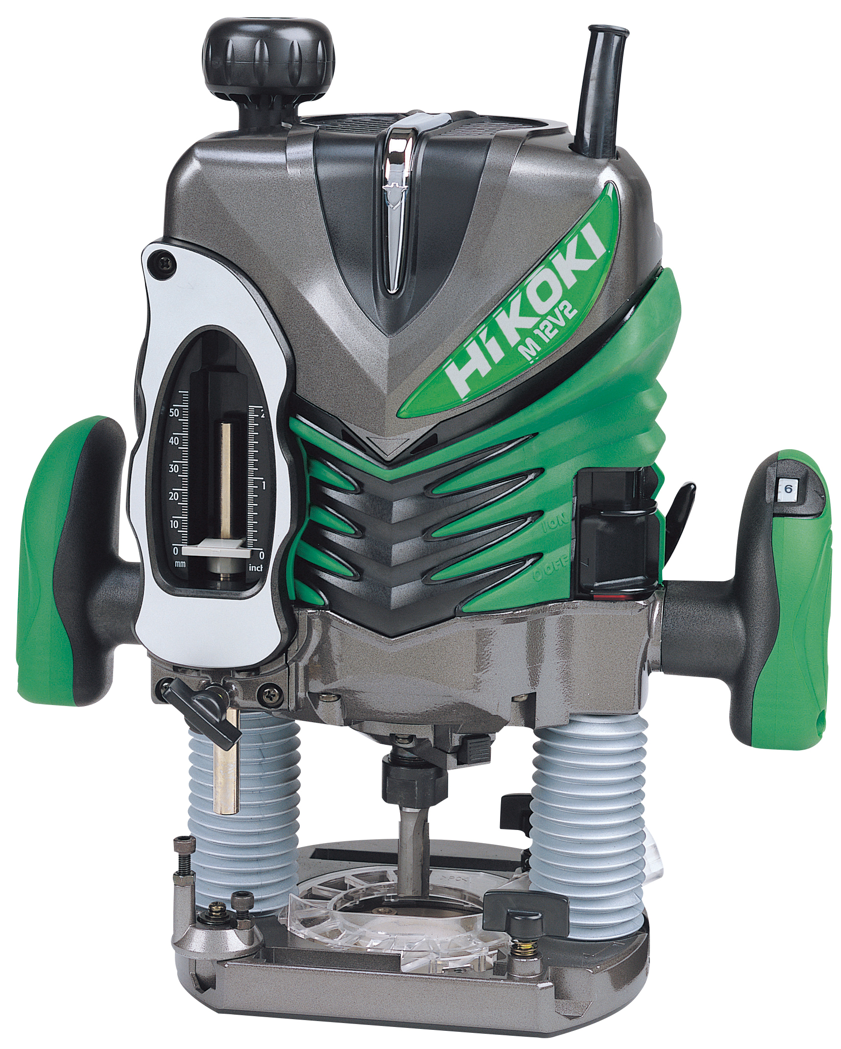 HiKOKI M12V2 (Transportkoffer) Elektronik Oberfräse 65 mm 6,3 Kg