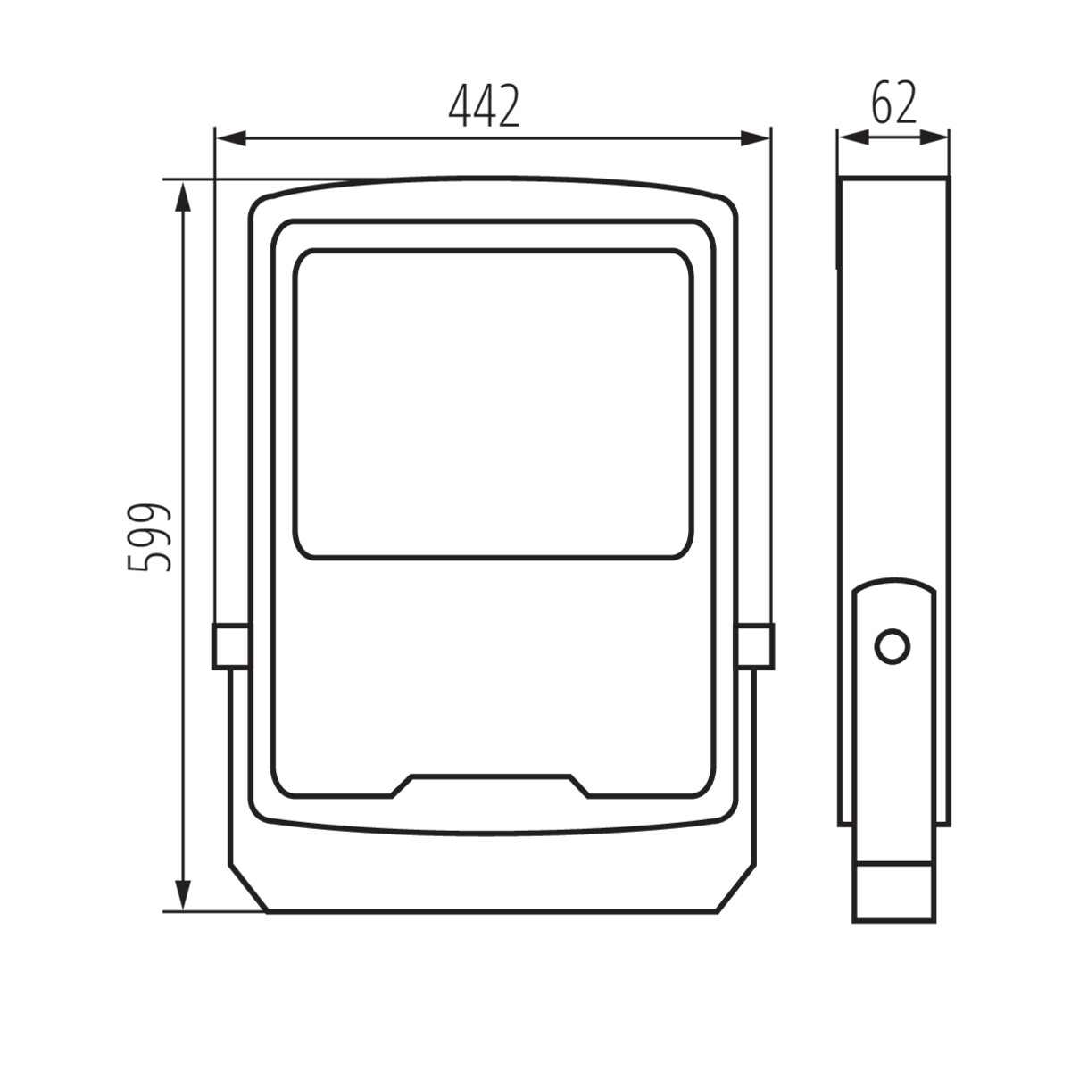 Kanlux FL AGOR/A HI 300W NW