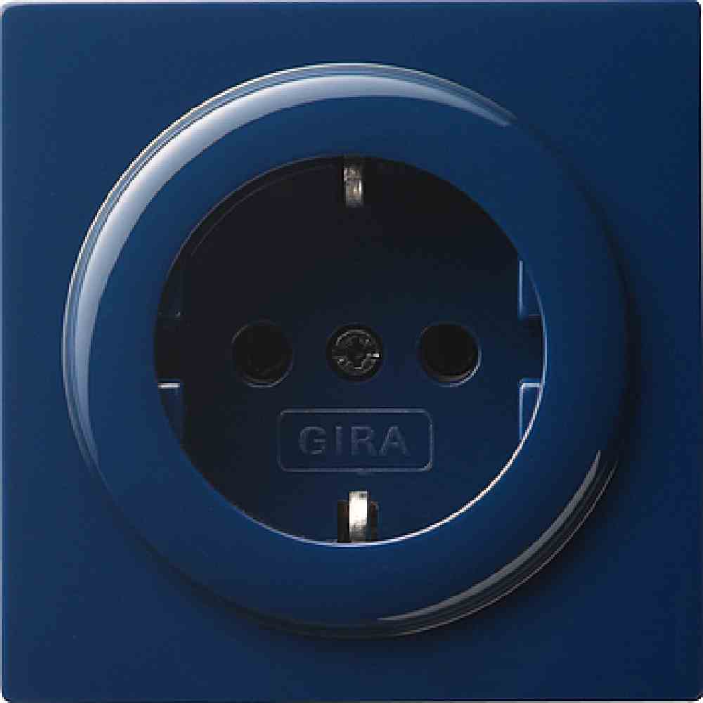 Gira SCHUKO S-Color Blau