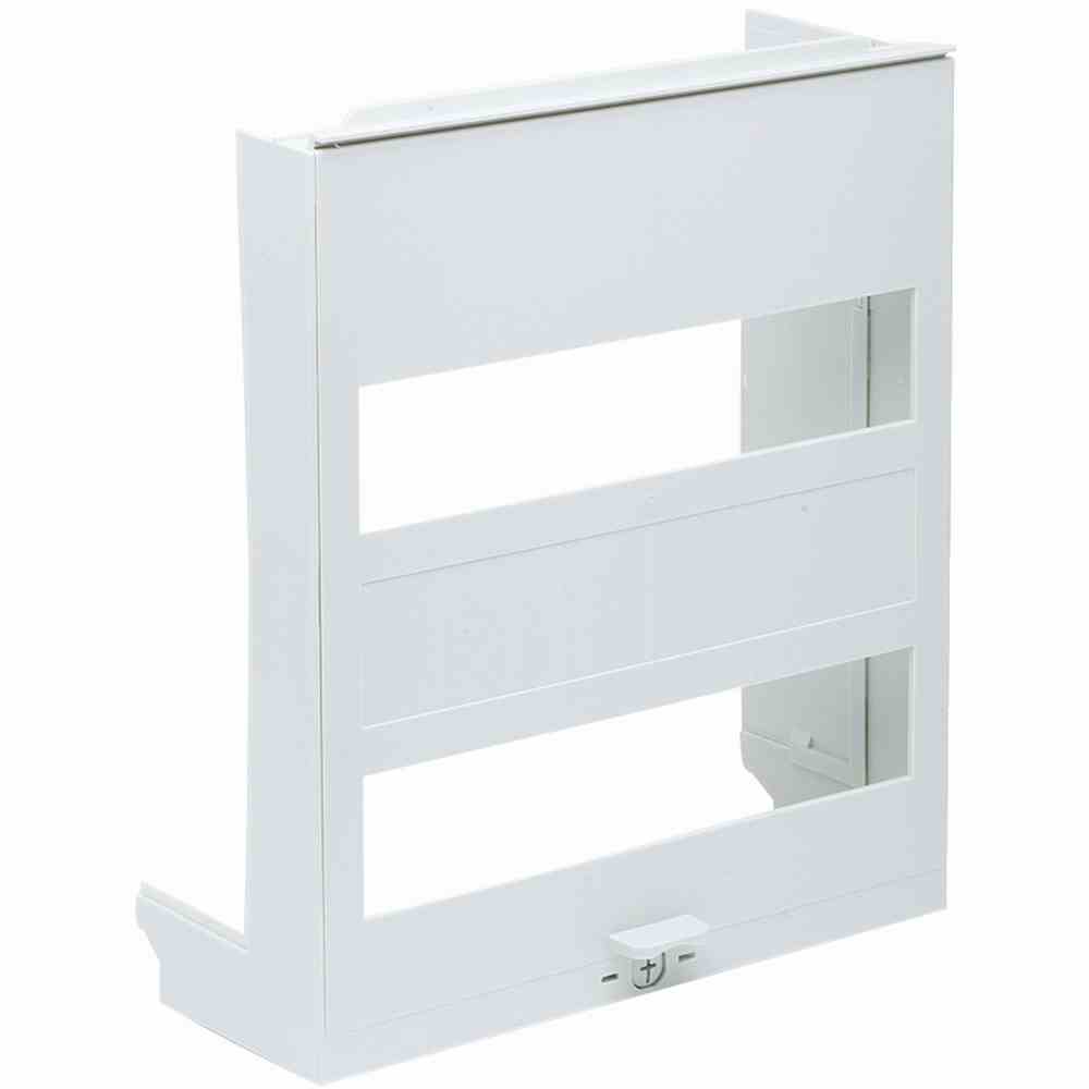 STRIEBEL &amp; JOHN Abdeckung Verteilerfeld, B250xH300mm, Kunststoff, mit transparentem Deckel, Scharnierend – ZS113