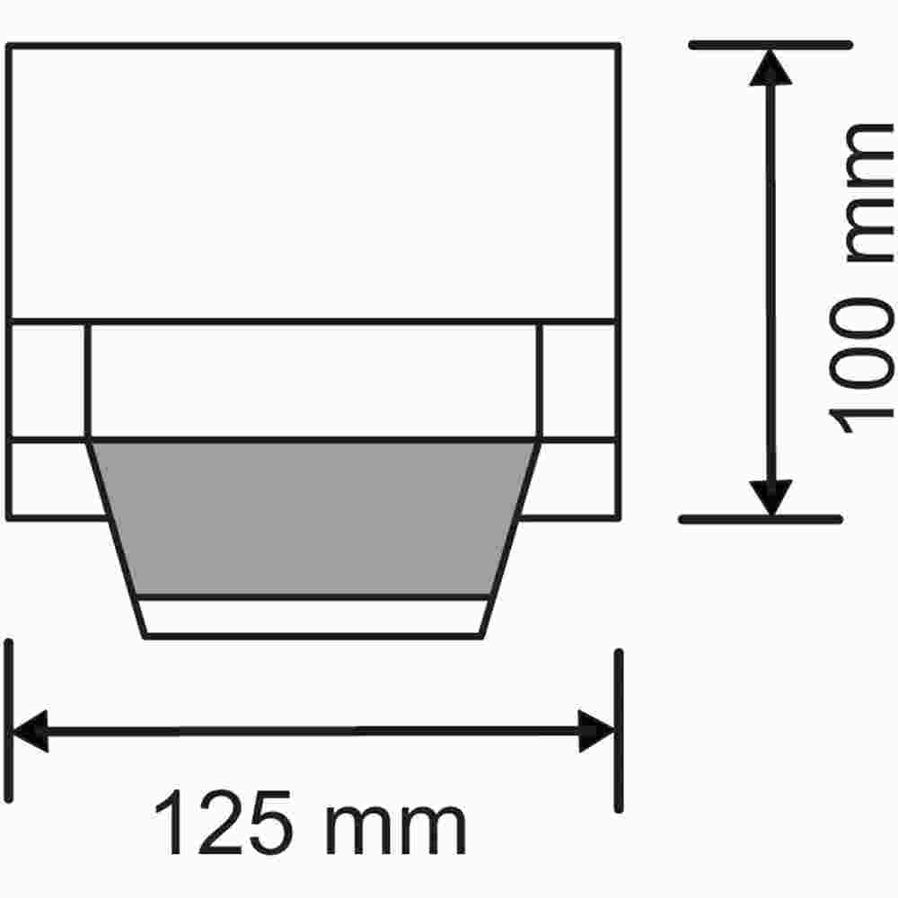 BUSCH-JAEGER WÄCHTER Bewegungsmelder, 8-220°, Aufputz, braun, matt, IP55, fernbedienbar, 3680W