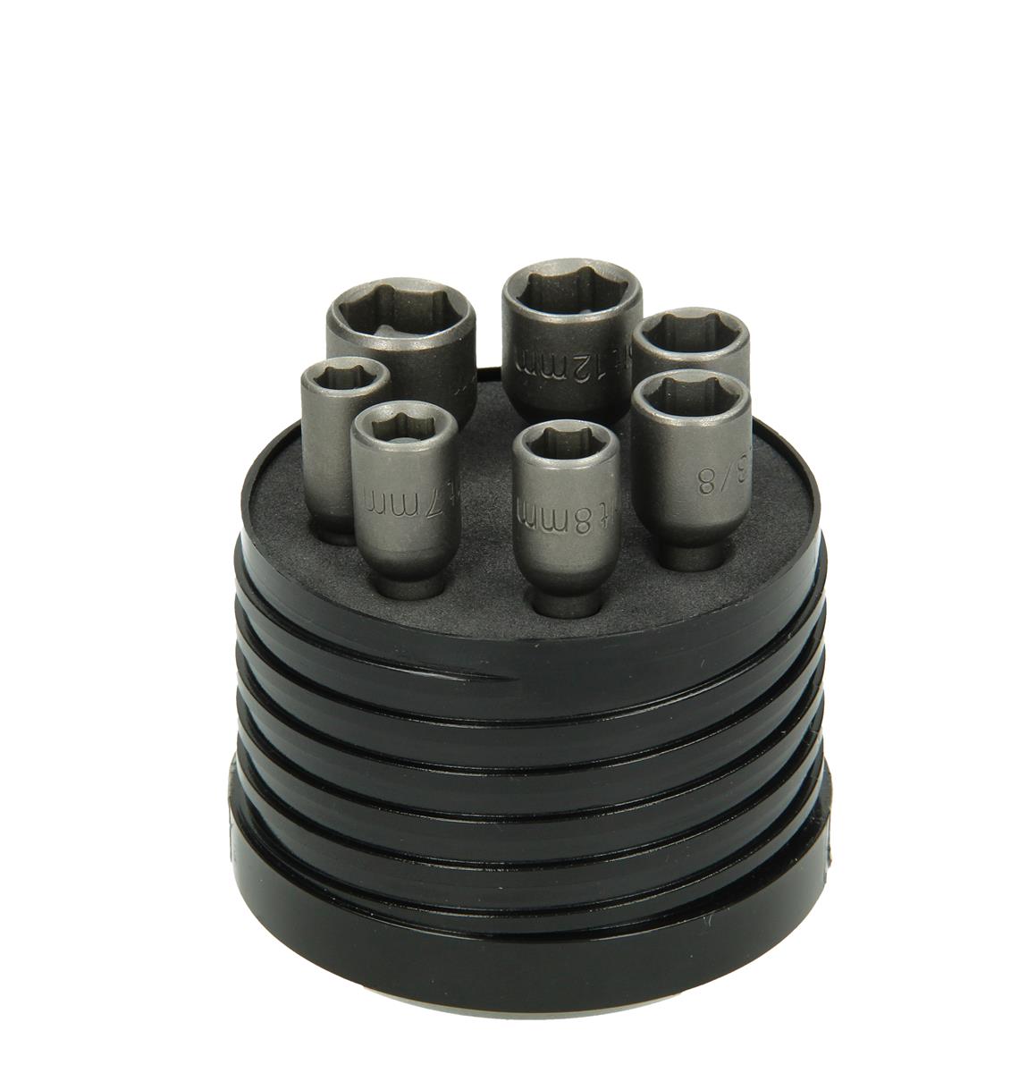 HiKOKI Bit-Set-1/4"Stecknuss-magnetisch-7-tlg.