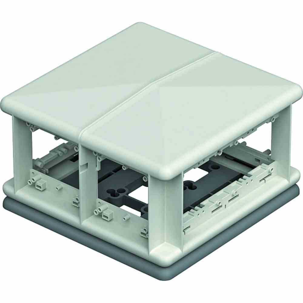 OBO BETTERMANN Telitank 225x225x125, PA, graphitschwarz RAL 9011 – T8NL 00C 9011