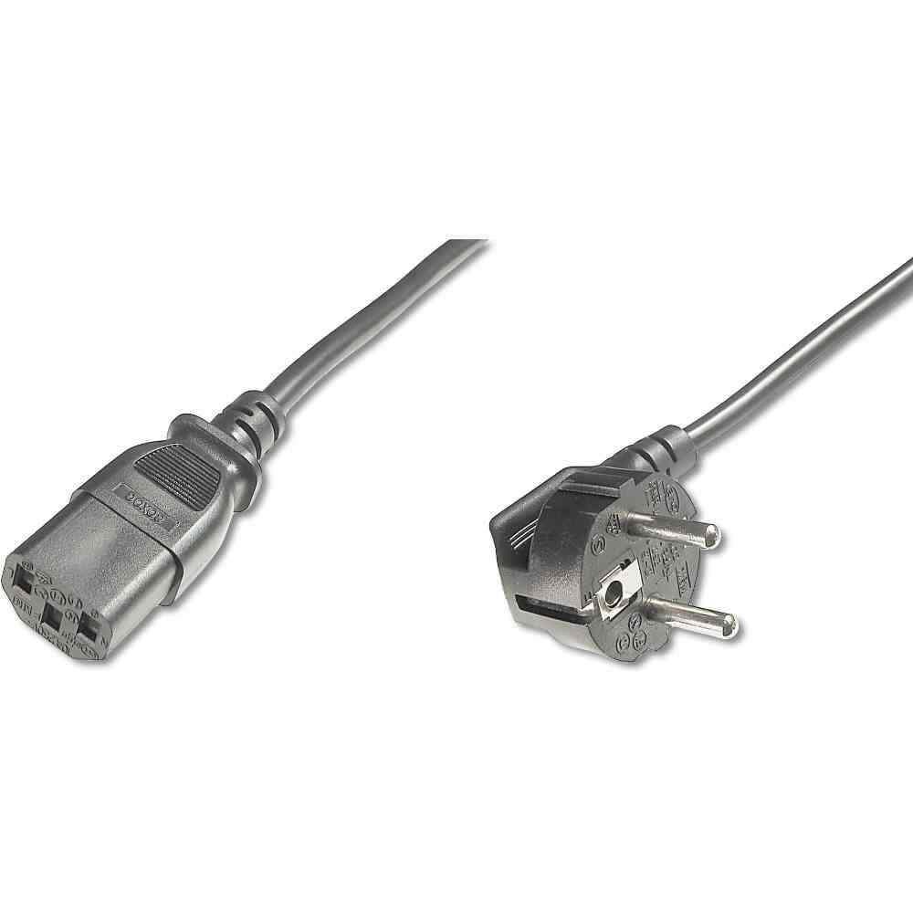 DIGITUS Netzanschlusska.,CEE 7/7 (Typ-F) 90ø gewin. – AK-440109-008-S