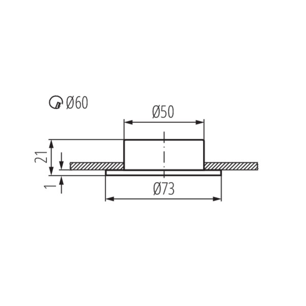 Kanlux GAVI CT-2116B-C